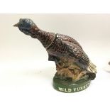 An unusual wild turkey decanter from Austin Nichol