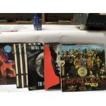 A collection of Records Rolling Stones Tattoo You