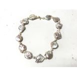 A Fresh water Mother of Pearl, Pearl Necklace with