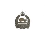 A WW1 1st Armoured Battery Cap Badge.