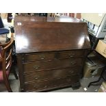 A Quality George III style bureau with a full fron