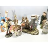 A collection of Beswick and other makers Beatrix P