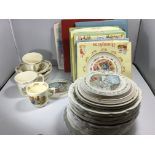 A collection of Royal Doulton and Wedgwood Peter R