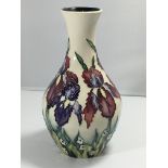 A Moorcroft Duet patter vase signed base dated 200