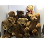 A collection of Fraser and Harrods annual Teddy Be