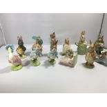 A collection of twelve Beswick and Royal Albert Be