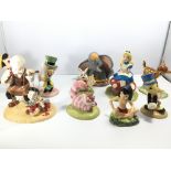 A collection of Royal Doulton Disney Showcase figu