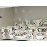 A collection of Wedgwood and Aynsley small porcela