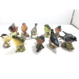 A collection of Beswick and Royal Worcester Garden