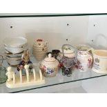 A collection of ceramics and other oddments (a lot