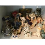 A collection of ceramics comprising a quantity of
