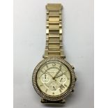 Another Michael Kors ladies chronograph watch.