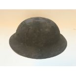 WW1 Australian Brodie Helmet ( no Liner ) with han