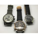 Three more Ingersoll sample watches, no movements.