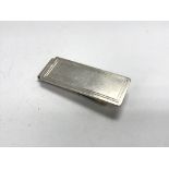 A sterling silver money clip