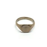 A 9ct gold gents signet ring, approx 4.9g and appr
