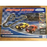 A boxed Drifting Express racing set.