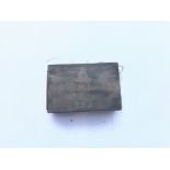 2nd Boar War Period Silver Match Box Holder Hallma