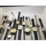 A collection of 14 assorted watches comprising Rot