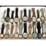 A tray of 20 new mixed ex display watches.