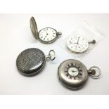 A collection of pocket watches and cases for resto