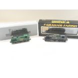 2 x 'N' gauge Graham Farish locomotives boxed.