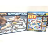 A Matchbox Motor City 300 set and a Motorcity 50 P