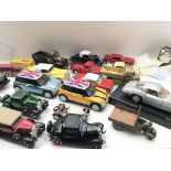 A Collection of cars including some vintage Dinky.