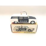 A French Dinky Break Peugeot 404 Police car boxed