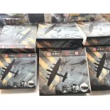 A Collection of 15 Atlas war planes all boxed.