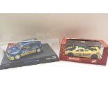 2 x Ninco slot racing cars. A limited edition Toyo