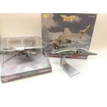 A Corgi P-40E #US35206 and a Corgi Sepecat Jaguar