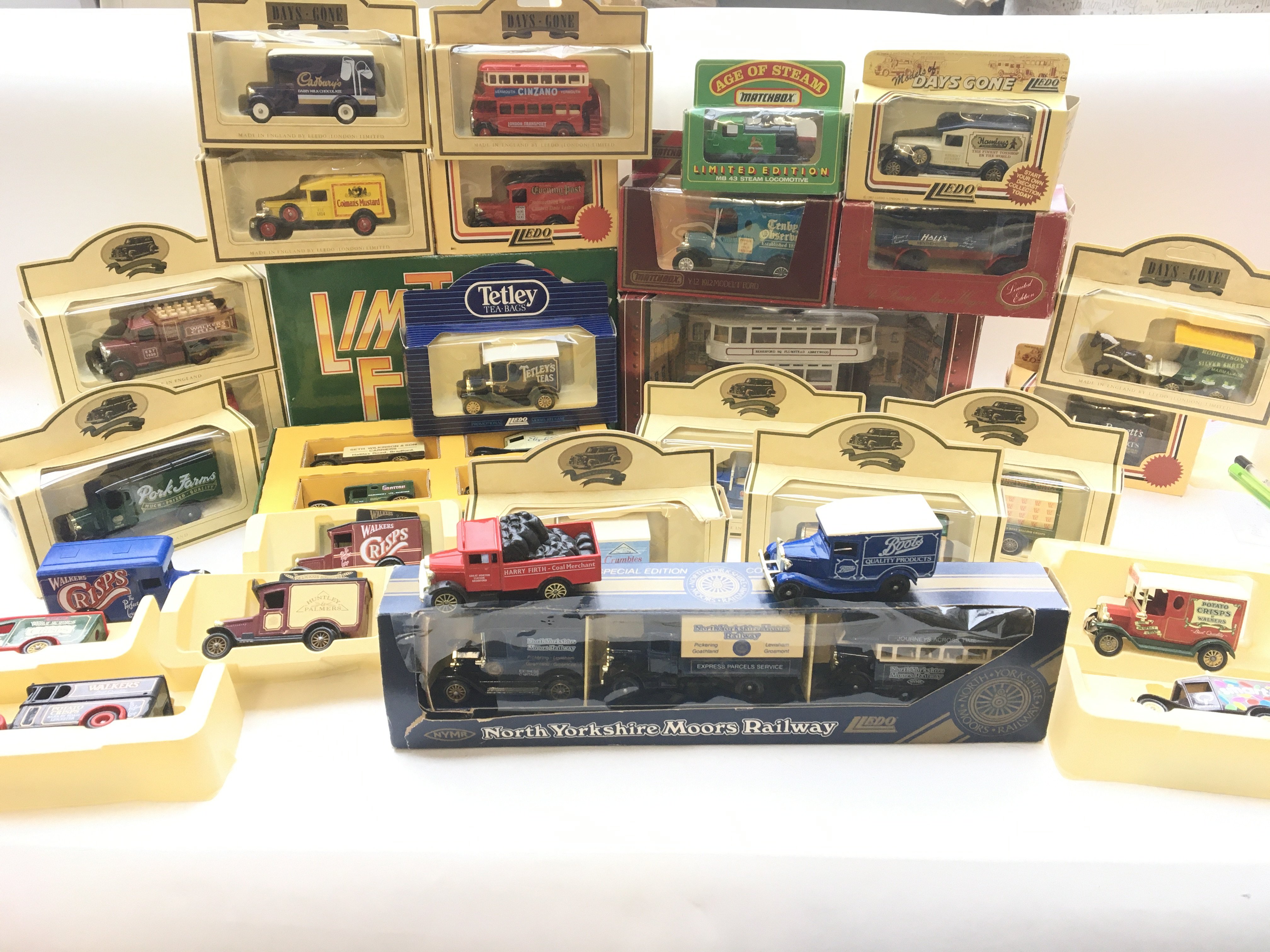 A Collection of boxed Corgi, Lledo and matchbox ca