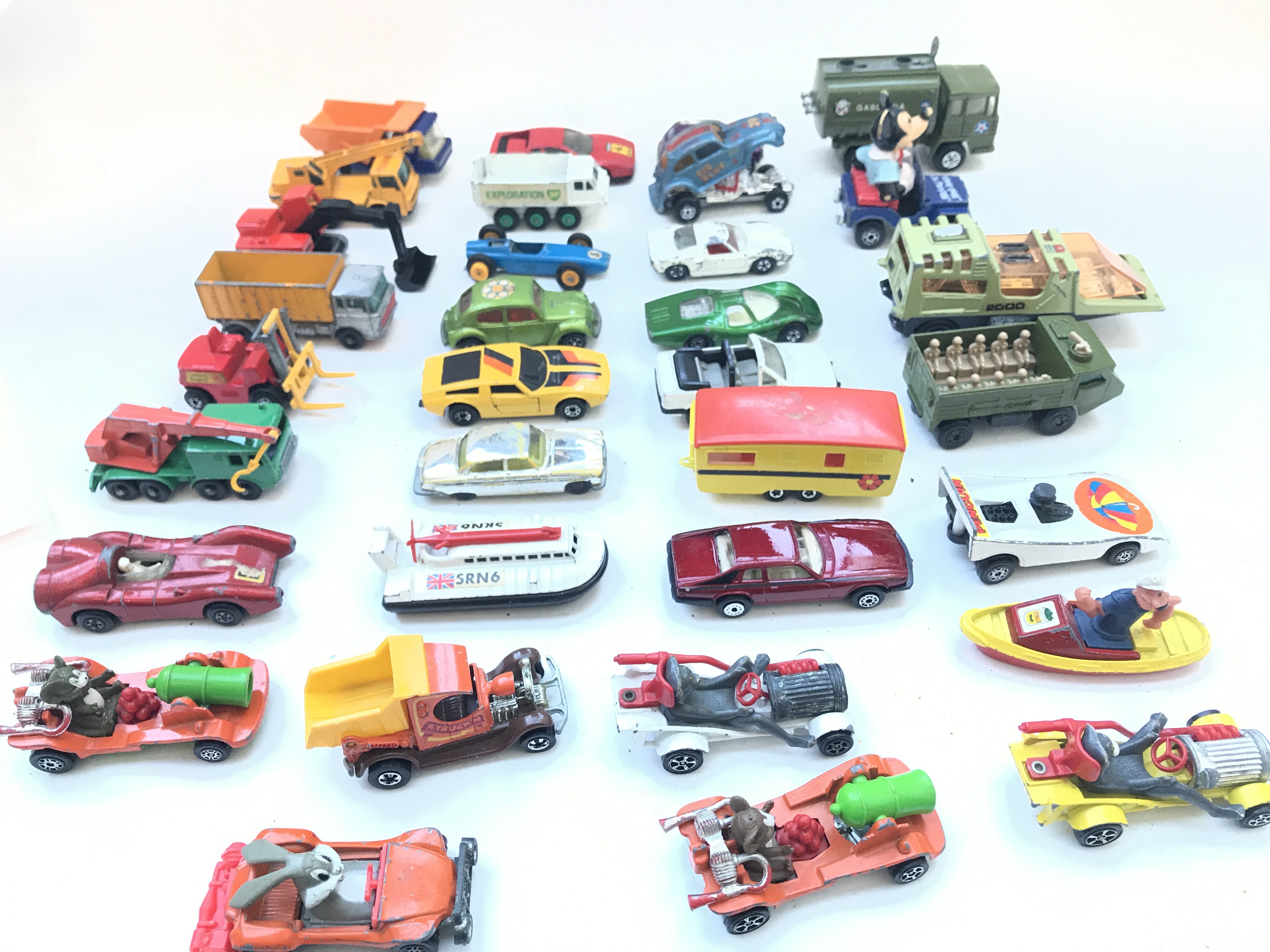 A Collection of Playworn Matchbox,Corgi,Lesney car