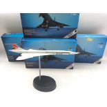 4 x Schabak Concorde models with different Airline