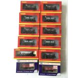 Ten boxed Hornby OO gauge rolling stock plus two others (12).