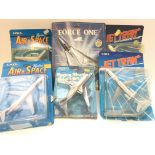 A collection of ERTL boxed Die cast planes Includi