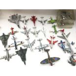 A collection of die cast aircraft 2 boxed.