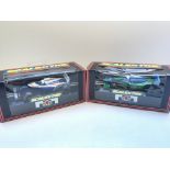 2 x boxed Scalextric cars. A Williams Renault #c.1