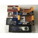 Three boxed Corgi trucks, 1:50 scale plus three ot