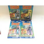 4 carded Matchbox Stingray figures, including Troy