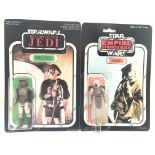 2 Toy Toni Star Wars figures carded. Lando Calriss