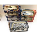 A collection of boxed Corgi cars Including a Porsc