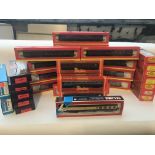 A collection of Hornby Boxed coaches Approximately