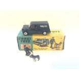 A boxed Corgi B.M.C. Mini Police van with Tracker