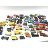 A Collection of Play worn cars including Matchbox.