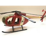 The A-Team Diecast Helicopter by Ertl.