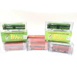 A collection of 5 Britbus A 1/76"00" Scale models.
