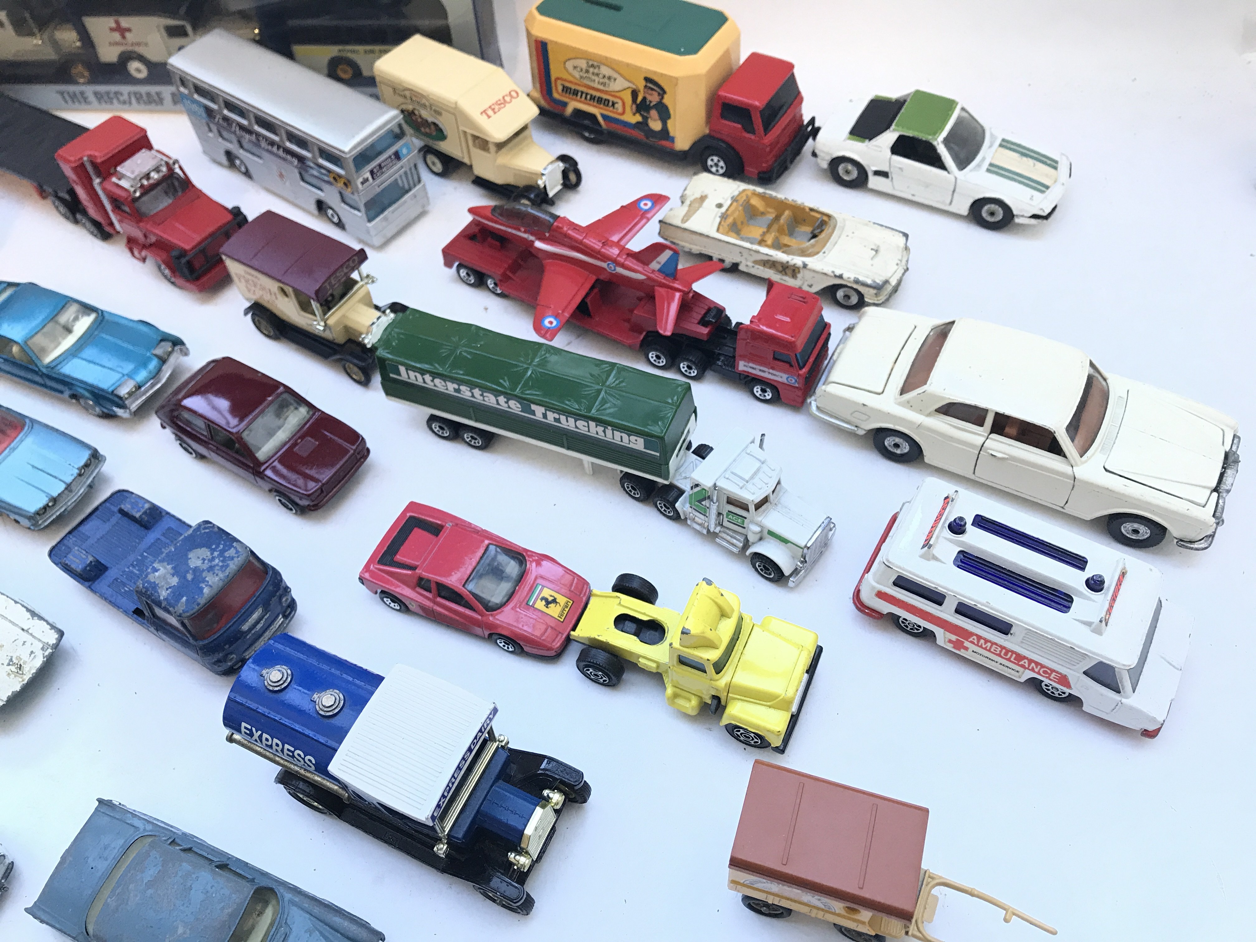 A Collection of Playworn Matchbox, Dinky toys and - Image 2 of 4