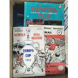 European Cup Final Football Programmes: 57 to include ECWC Champions League Toyota and UEFA etc. C/W